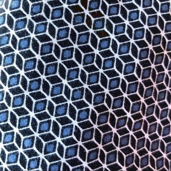 H&M Geometric Skinny Cigarette Trousers Sz 4 - Picture 2 of 5